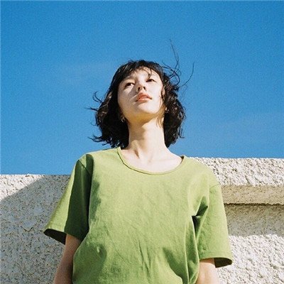 头像图片女蓝色系 图片 3