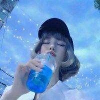 蓝色的头像女蓝色系 图片 1