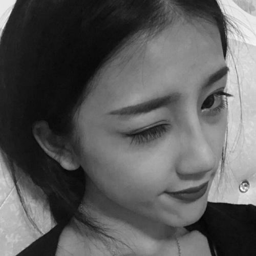 女生头像侧脸丸子头 图片 8