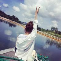 女生头像侧脸丸子头 图片 9